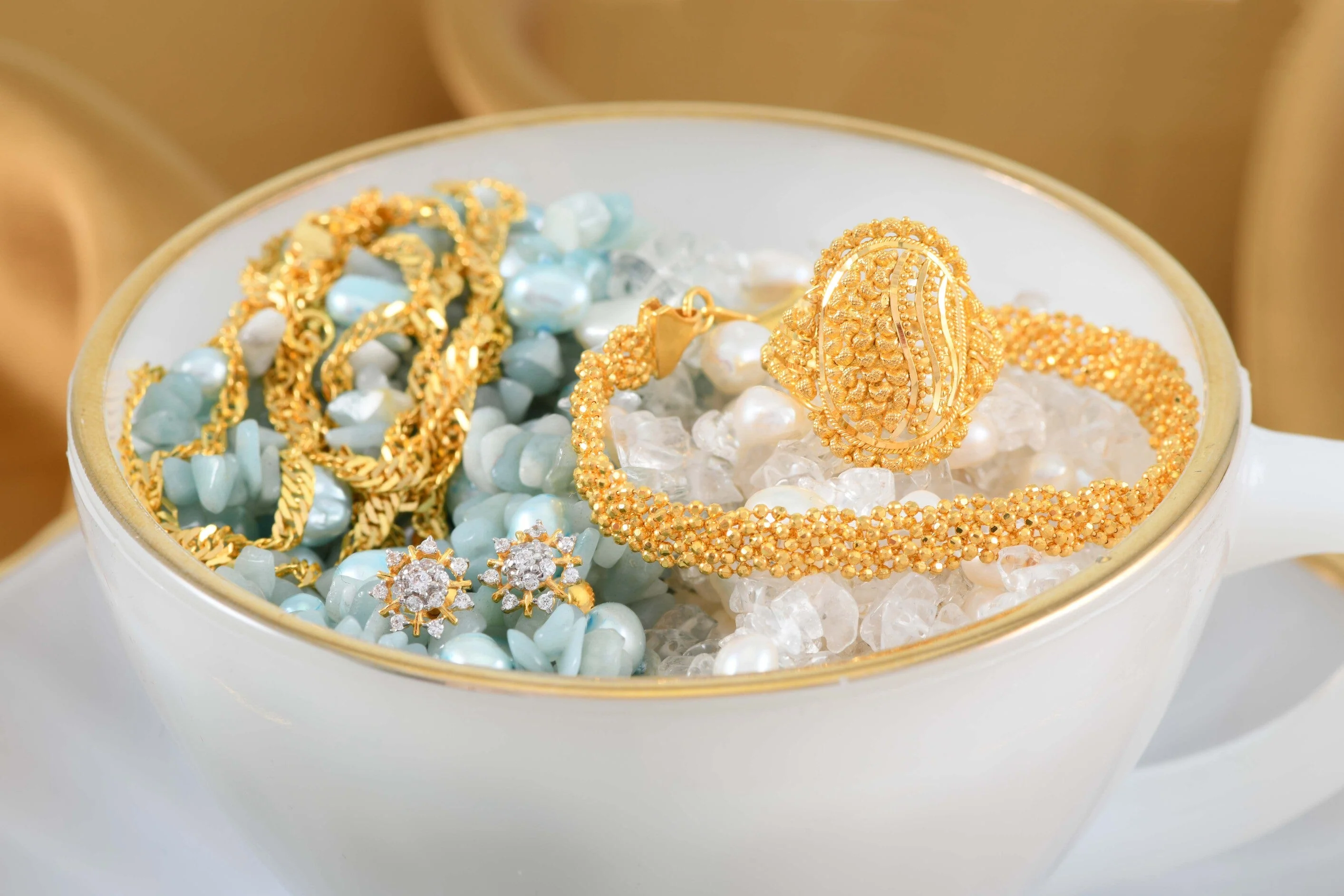 New 22ct Gold Dress/Cocktail Plain Ring - Image 3