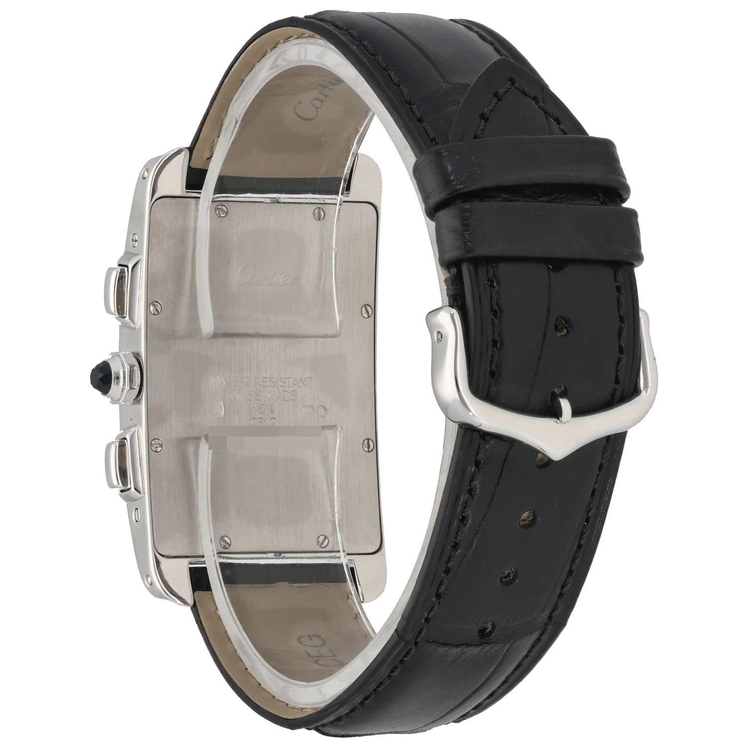 Cartier Tank Americaine 2312 26mm White Gold  Watch - Image 3