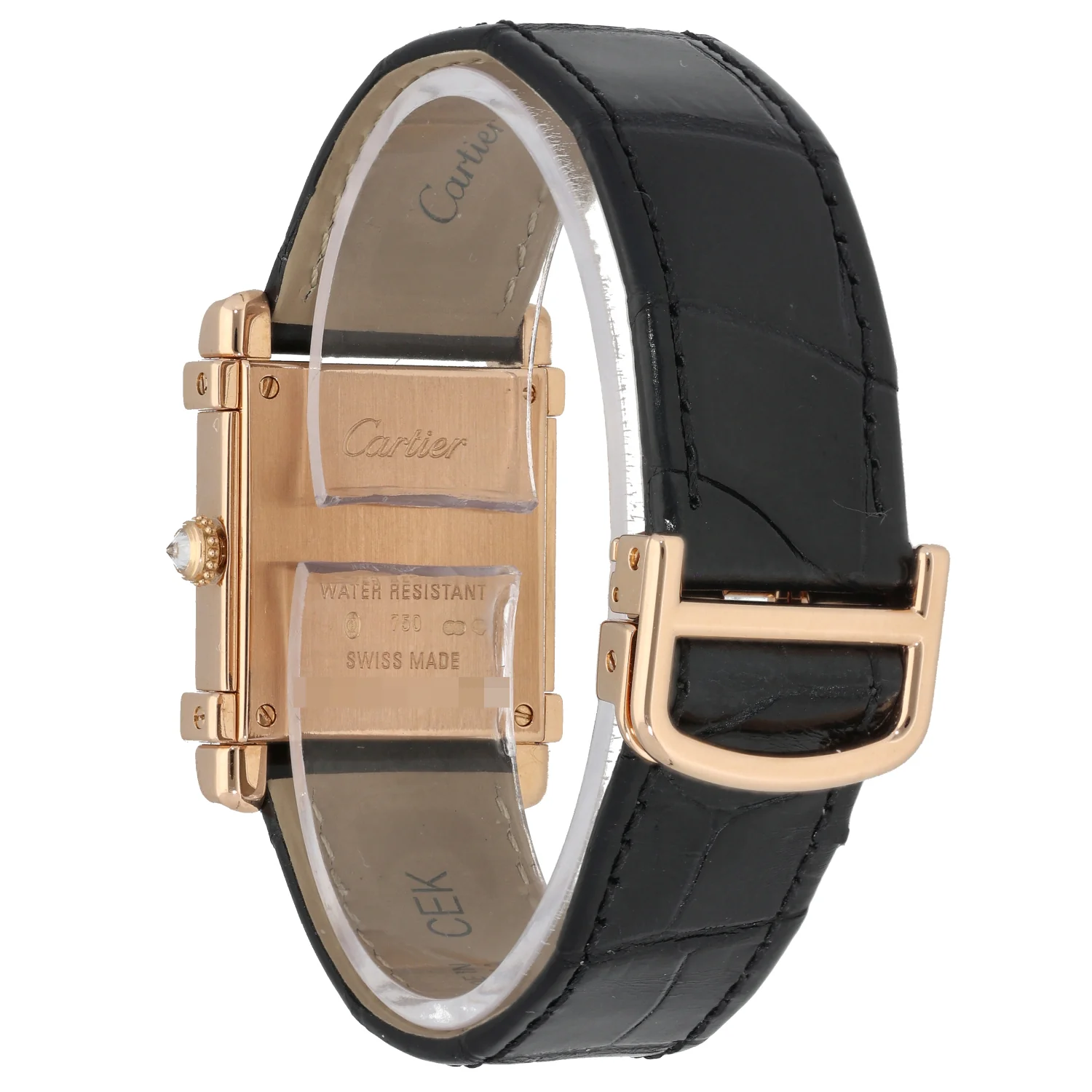 Cartier Tank Chinoise 2686 23.5mm Rose Gold Watch - Image 3